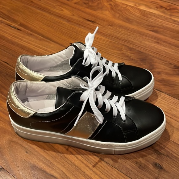 Black l’Idea platform sneakers - Picture 4 of 9
